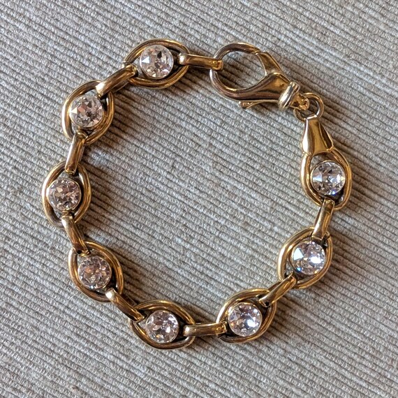 Bijoux Cascio Bracciale Vintage con Strass