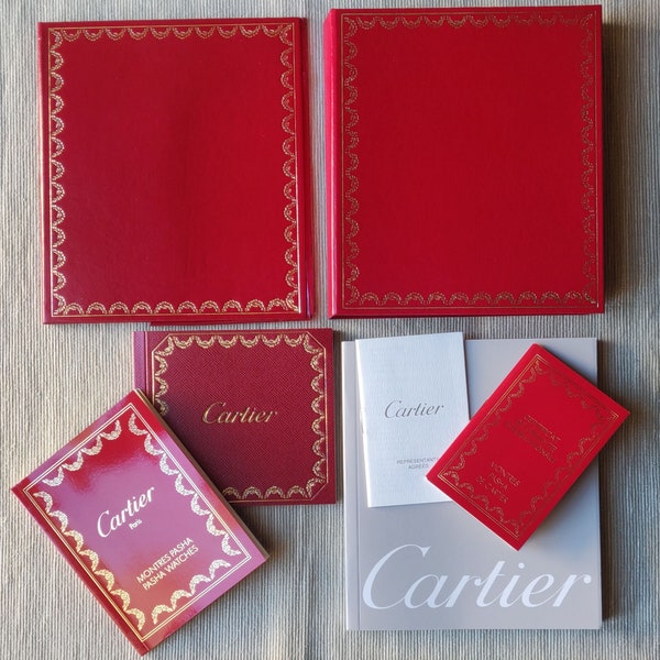 Cartier Custodie portadocumenti e libretti Vintage