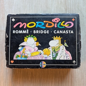 Mordillo Vintage speelkaarten Rommè Bridge Canasta Heye gemaakt in Duitsland