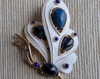 Broche Lèvres Sonia Rykiel 'kiss Me' - Bijou De Marque Occasion