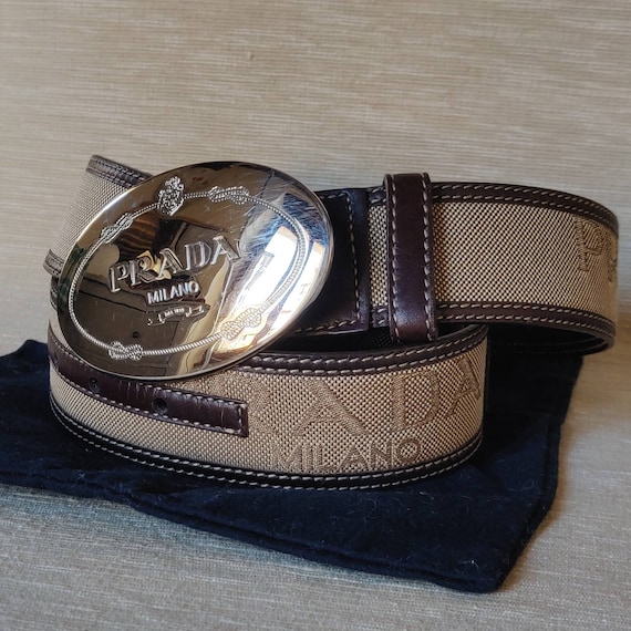 Original Prada Milano Women's Belt - Etsy Original Prada Milano Women's Belt - Etsy