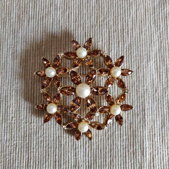 Navajo, USA. Spilla in argento con turchese. Segni d'uso. | Arte Del