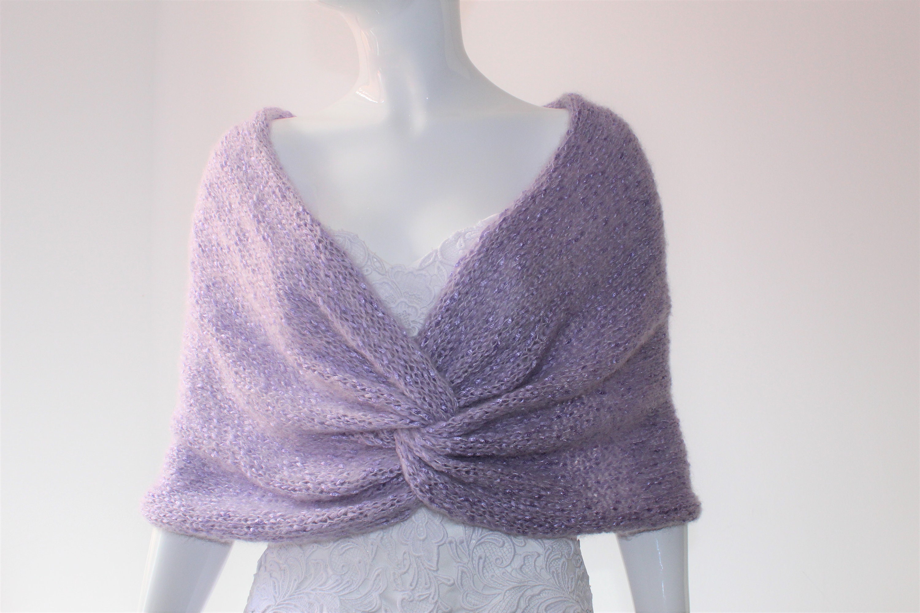 knitted capes and shawls