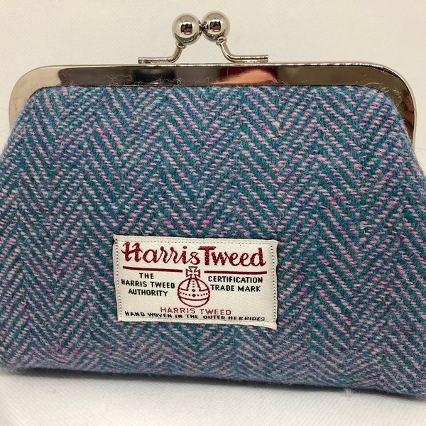 Harris Tweed Trifold Purse