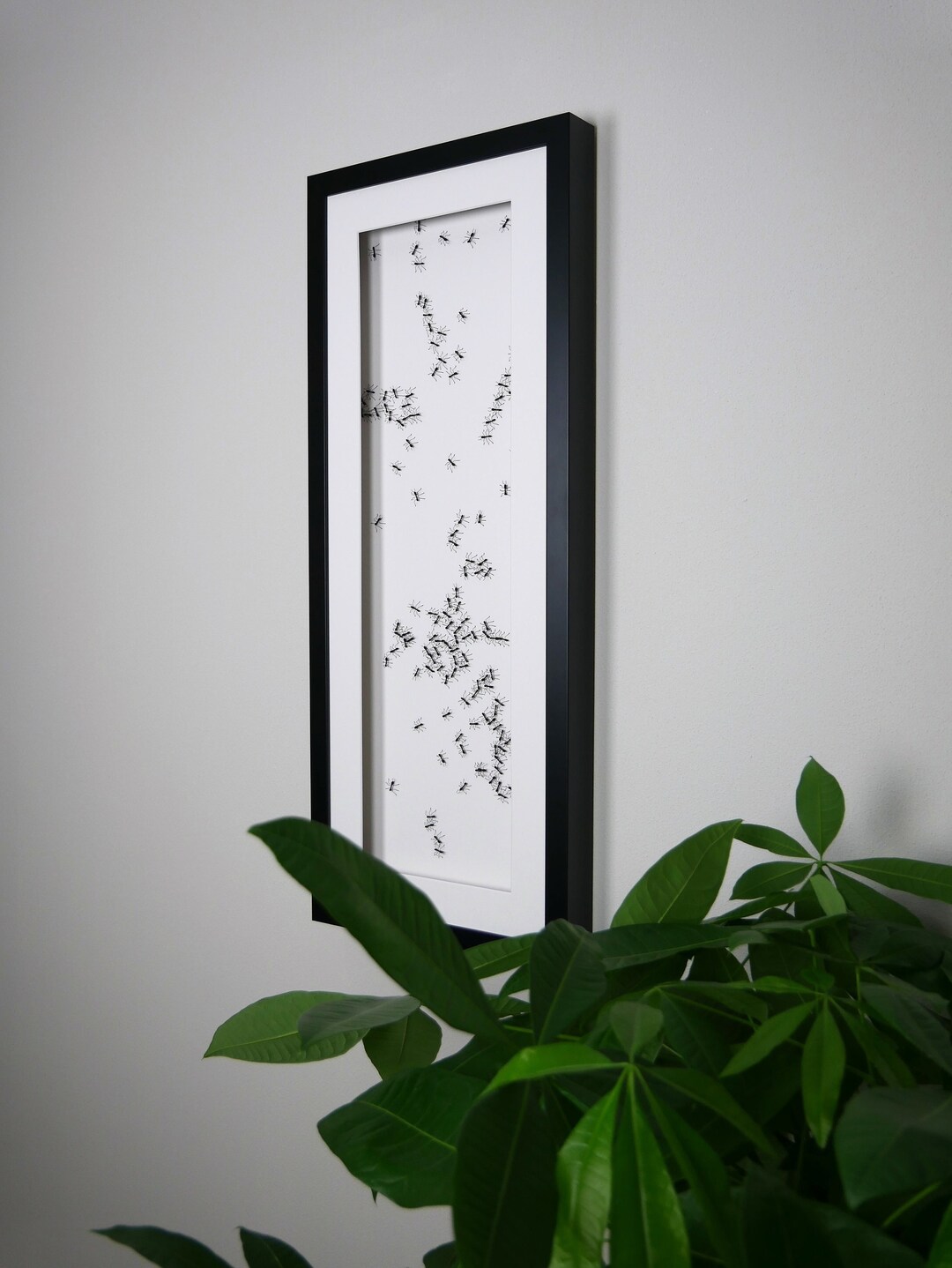 Ants Artwork Wire Ant Sculpture, 200 Mini Ants in Object Frame by ...