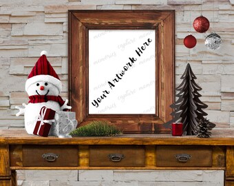 Download Free Frame Mockup Christmas Rustic Wood Picture Frame Mock Up Christmas Farmhouse Merry Christmas Mockup Merry Xmas Frame Mock Up 8x10 Frame Free Logo Mockups Free Psd Mockup Templates PSD Mockup Template