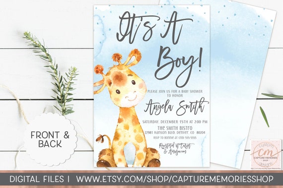 Featured image of post Printable Baby Shower Invites Boy You ll find this list of free printable baby shower invites helpful