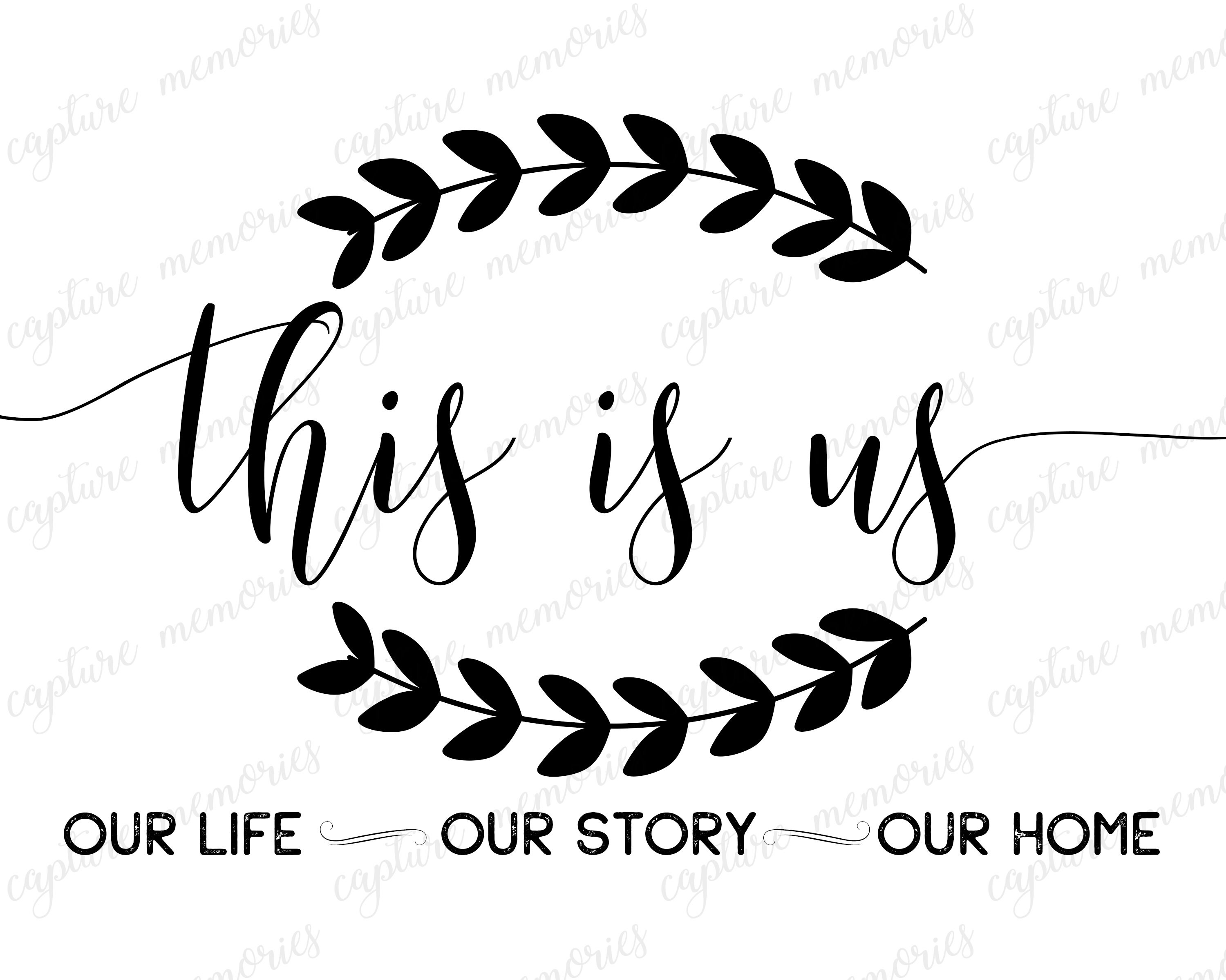 This is Us printable This is Us Sign Farmhouse Sign Etsy