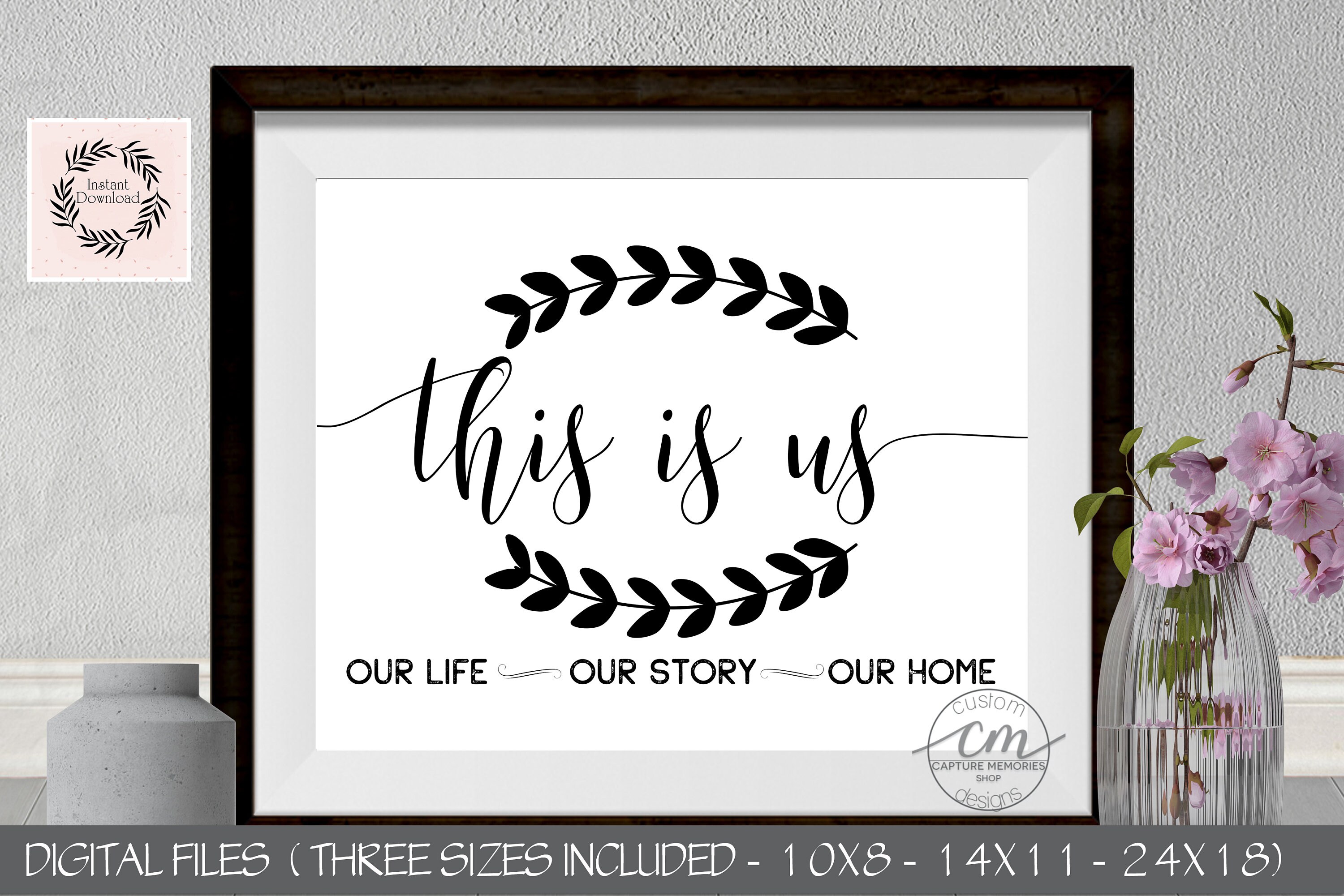 This is Us printable This is Us Sign Farmhouse Sign Etsy