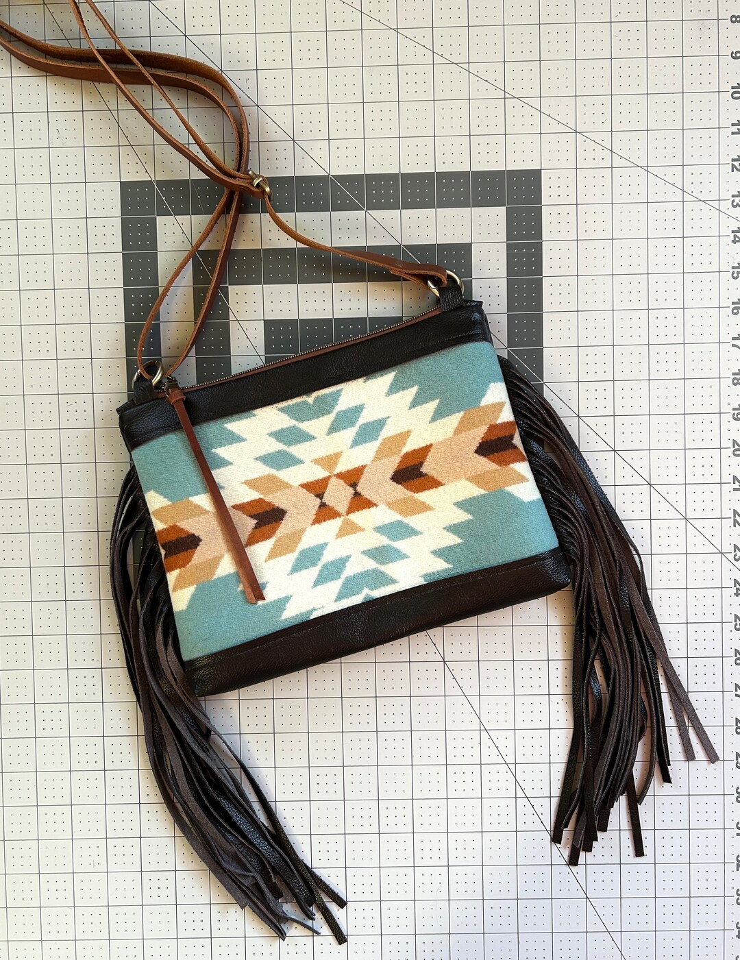Lamb Wool Crossbody Bag main image 1
