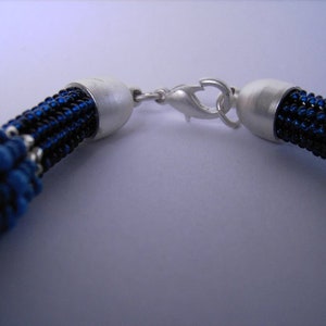 Allerlei Blau Armband, Perlenarmband Bild 4