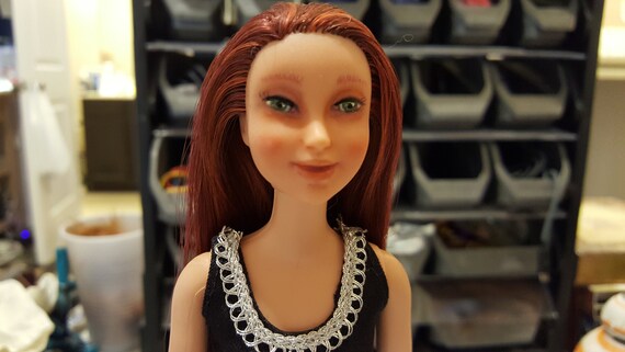 Disney Rapunzel Doll With Red Hair Makeover Etsy