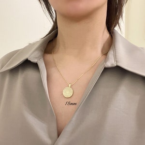 Collier avec imprimé nez/Nez d'animal de compagnie/Collier avec breloques disque/Collier écriture personnalisée/Charme haute épaisseur/Cadeau commémoratif maman image 3