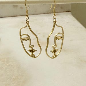 Children's Drawing Earrings / Kid's Art Earring / Personalized Earring / Child Artwork Jewelry / Gift for Mom image 7