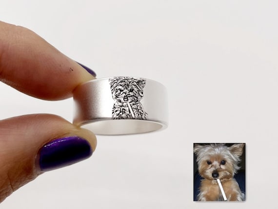 Pet shop remembrance ring