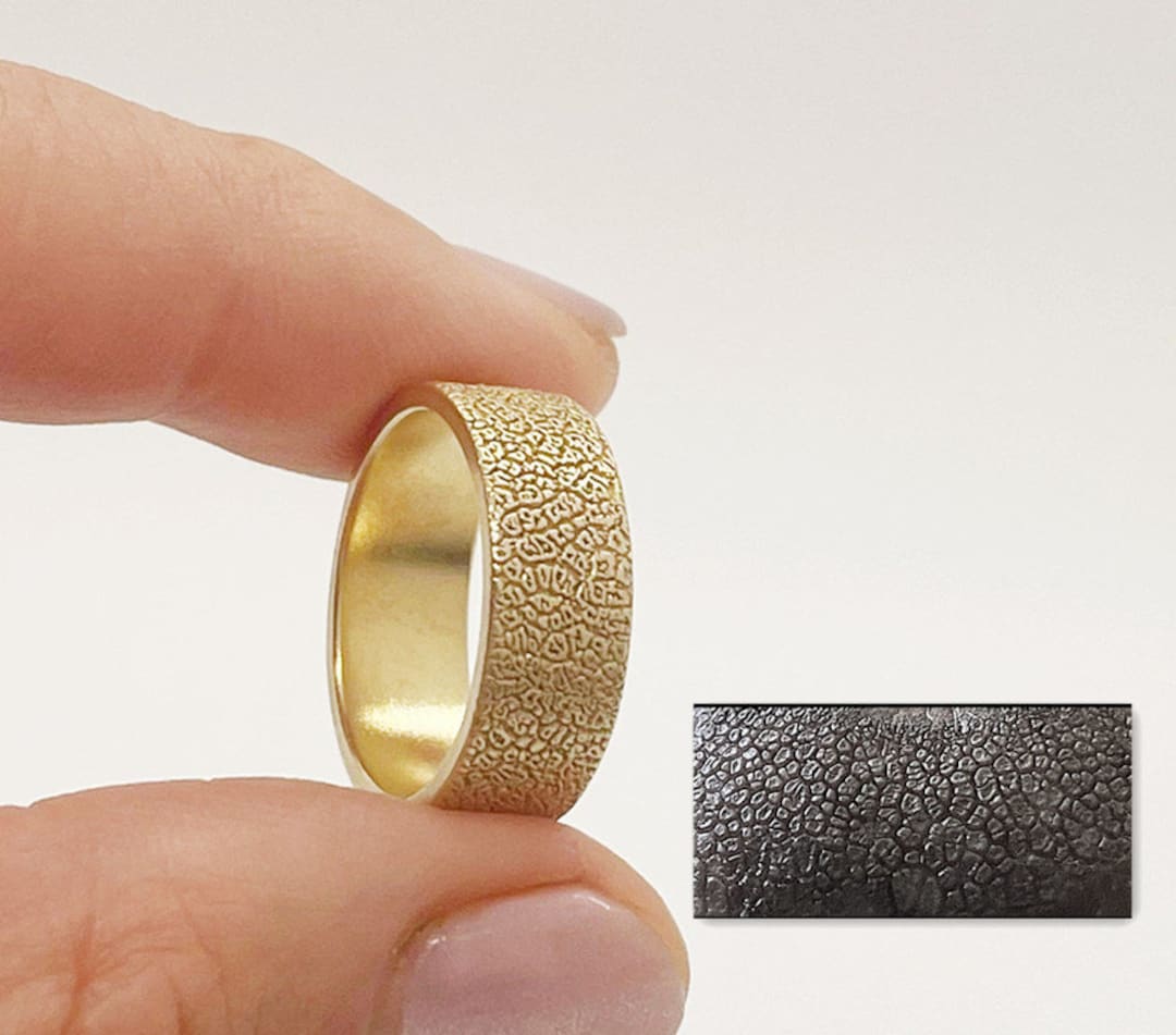 Custom Pet Nose Print Ring: Engraved Sterling Silver or Gold-Filled