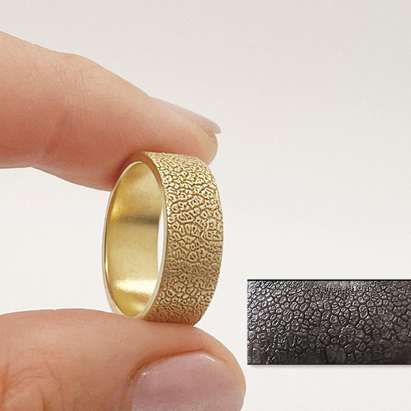 Pet's Nose Print Ring / Custom Handwriting Ring / Memorial Gift for Pet Lover