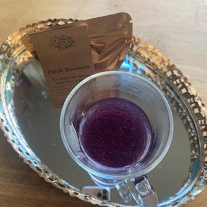 Purple Moonbeam Gourmet Organic Herbal Elixir Tisane Tea