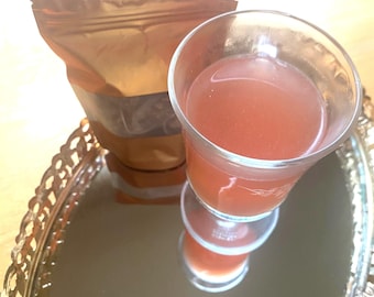 Pink Pearl Gourmet Organic Herbal Elixir Pink Tisane Tea
