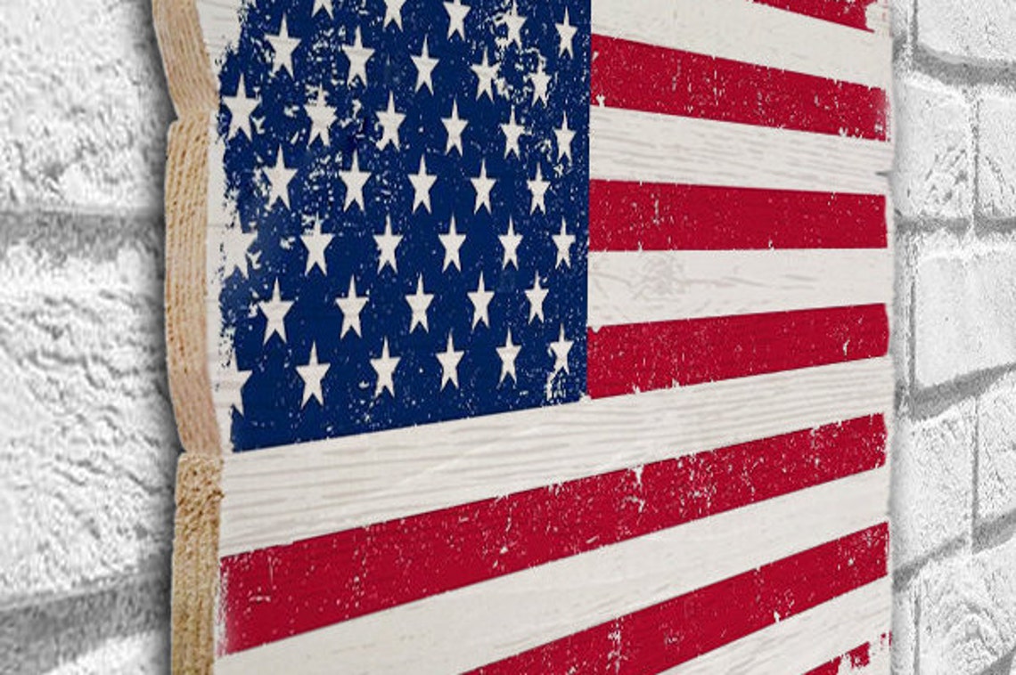 Nom de famille Drapeau américain en