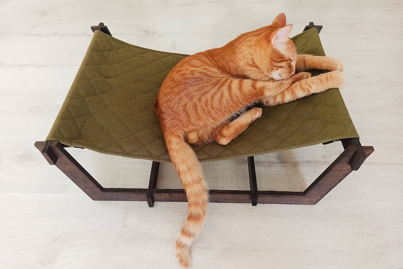 Moderne Katze Hängematte Katze Bett Haustier Schlafplatz Luxus Etsy