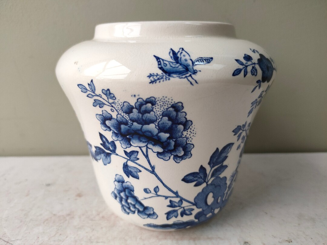 Pretty Mason's Pottery Ginger Jar or Vase in Etsy