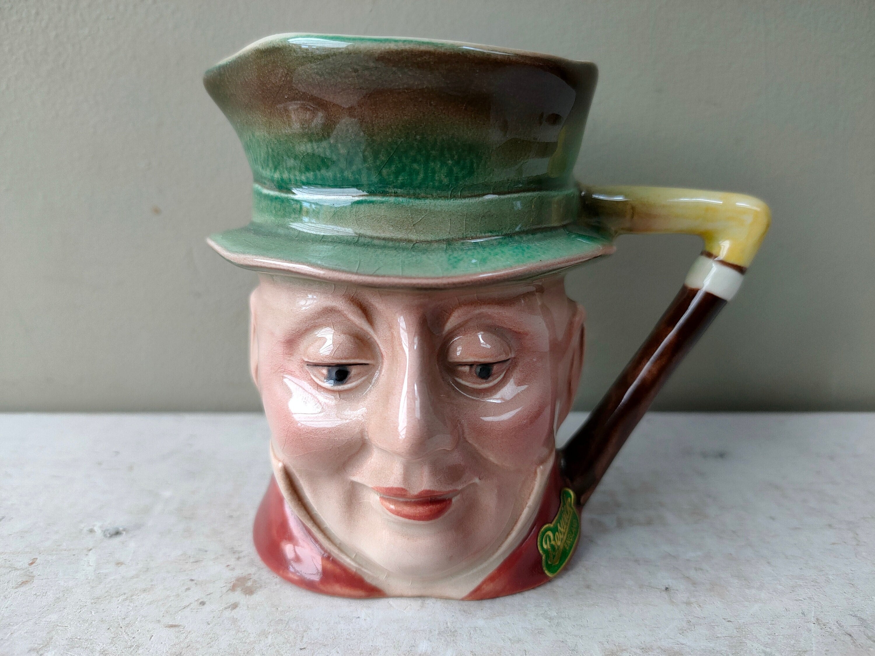 Excellent Vintage Beswick Pottery Mr Micawber Toby/character