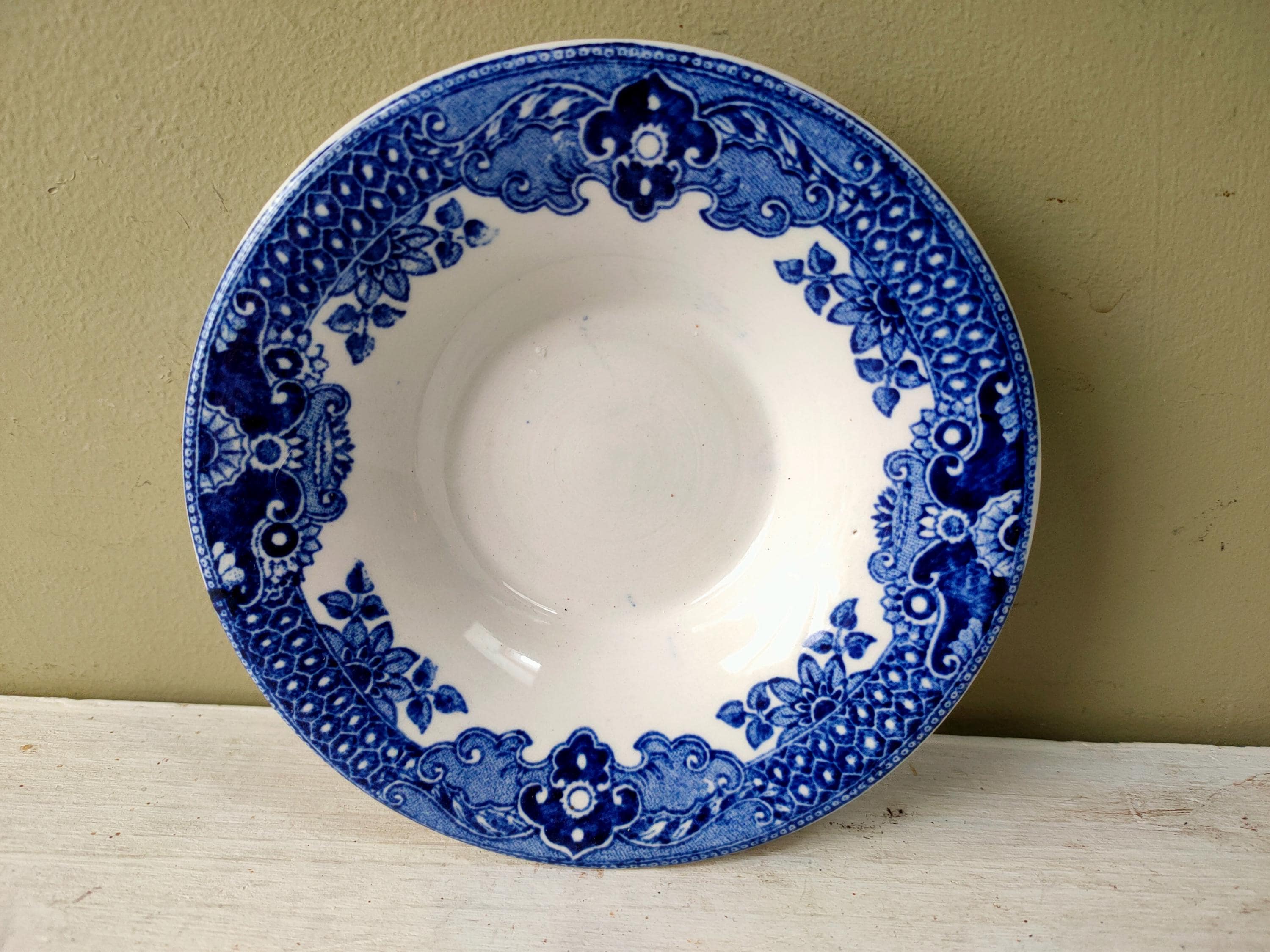 Burleigh Ware Willow Saucer - Etsy