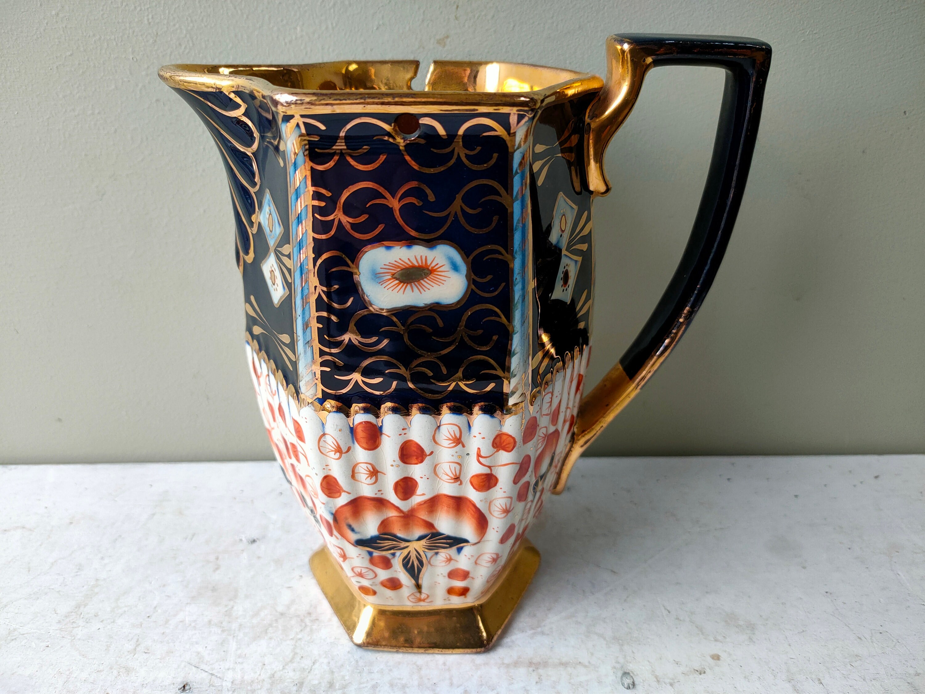 Beautiful Antique 19th Century Gaudy Welsh 7 Hot Water - Etsy