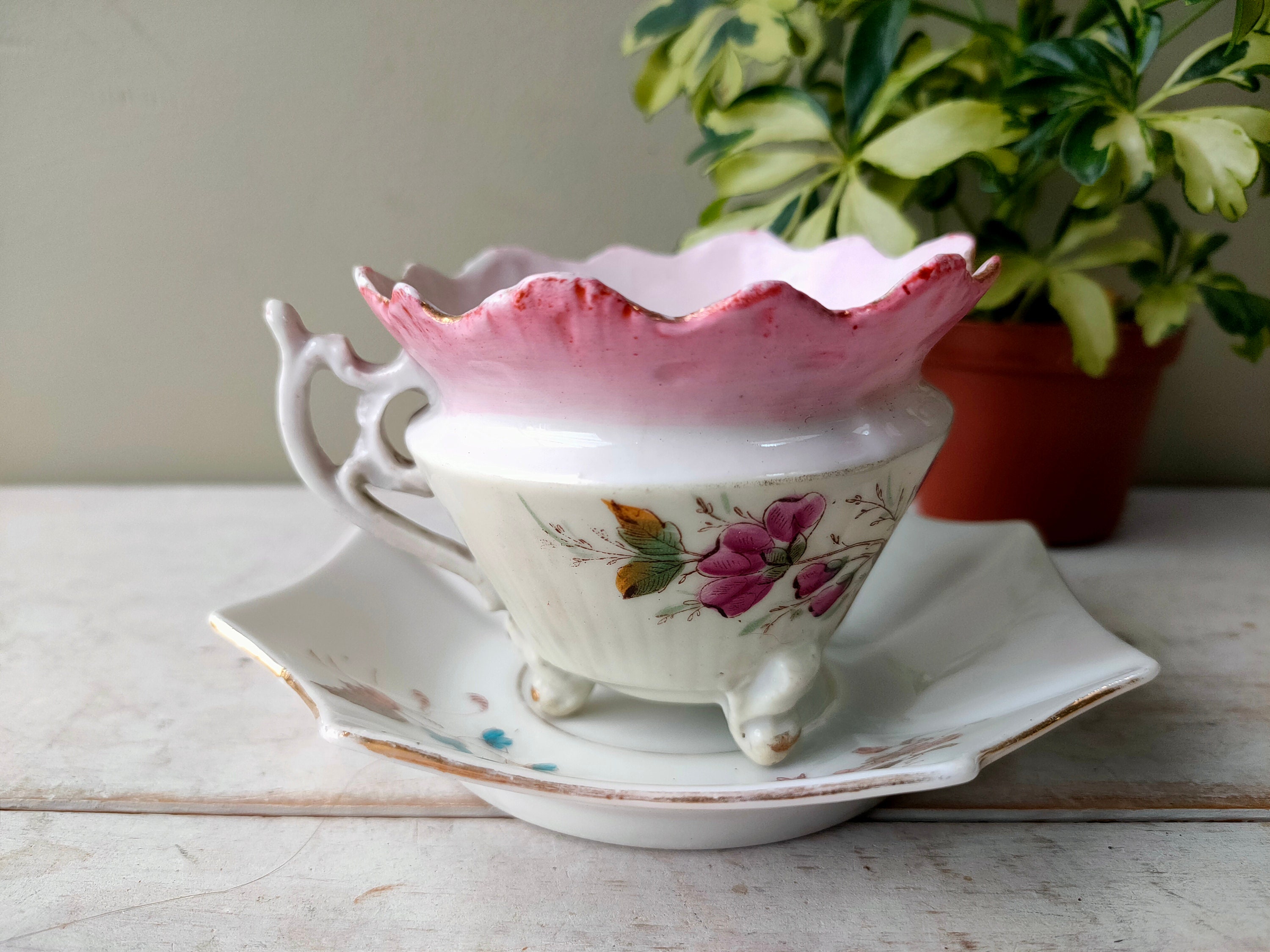 Antique teacup - Etsy 日本