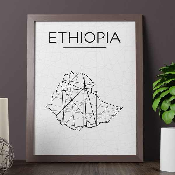 Ethiopian Wall Art Etsy
