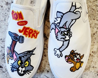 tom and jerry vans shoes