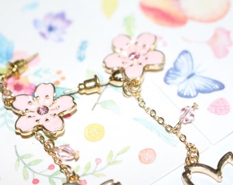 Cherry Blossom Earring—Sakura the Soul of Cherry Blossom