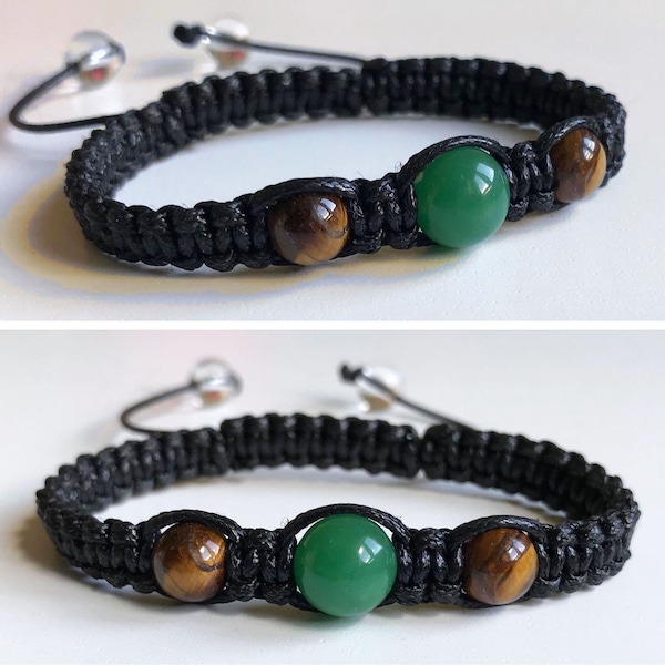 Bracelet Shamballa Pierres naturelles