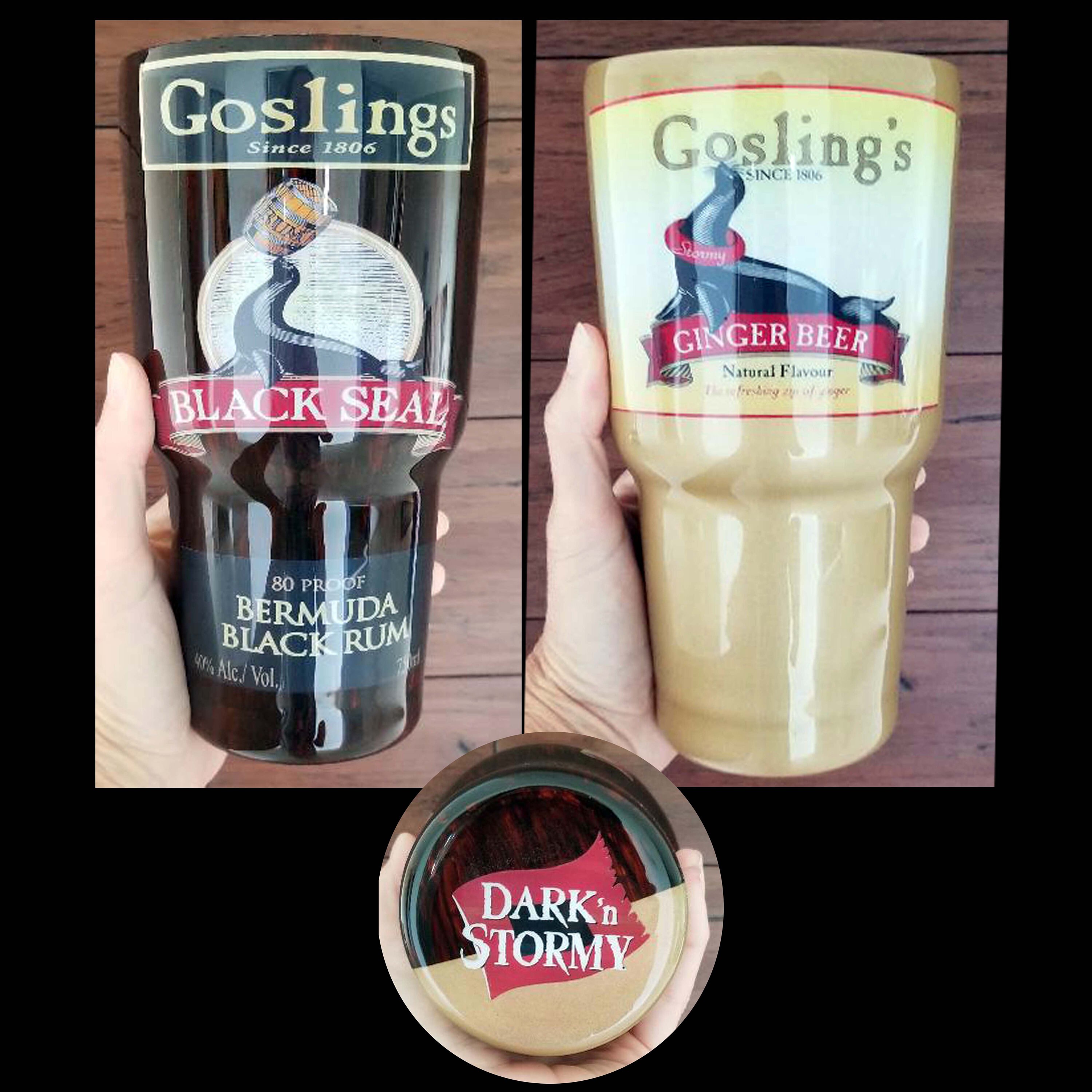 Custom Drink tumbler Mix drink Tumbler Split design tumbler Etsy