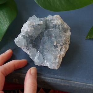 Celestite Crystal Cluster, Celestite Geode