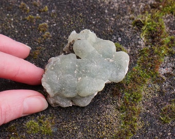 Prehnite with Epidote Cluster, Mineral Specimen