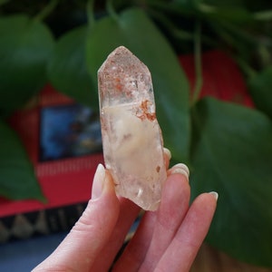 Amphibole Quartz, Angel Phantom Crystal