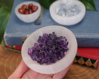 Selenite Bowl ~ 4 in