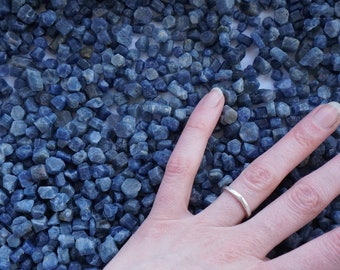 Record Keeper Sapphire Crystals, Loose Small Natural Blue Sapphire Stone