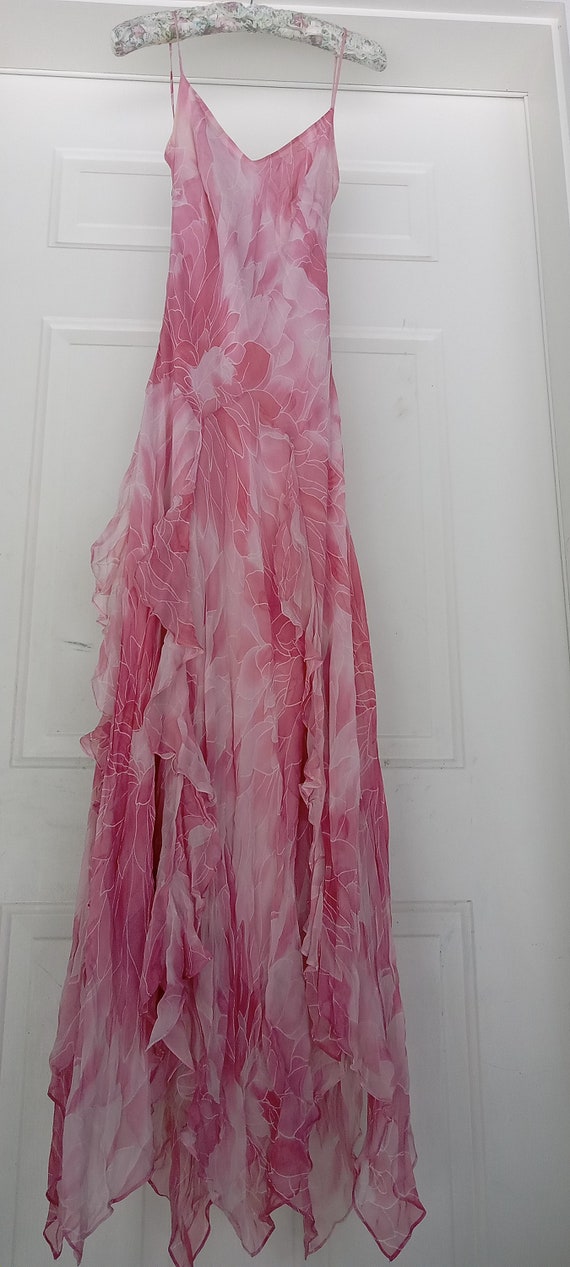 BCBG vintage Designer couture 100%silk fairytale … - image 2