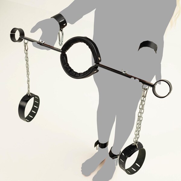 Slave Punishment Metal Restraints BDSM