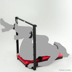 BDSM Bondage Bench, Spanking und Restraint Bett, Erotische Sex Möbel, Fesselmöbel für Paare, BDSM Fickbank