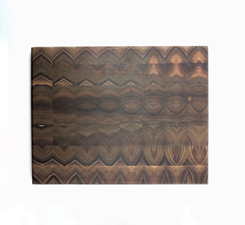 Cutting Board Butcher Block End Grain walnut Engraved Family Name Anniversary Gift Wedding Gift Appreciation Gift Valentines Gift