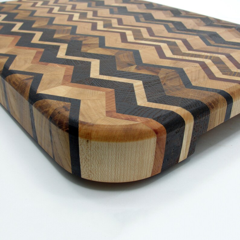 End Grain Butcher Block Cutting Board Walnut Engraved Family Etsy