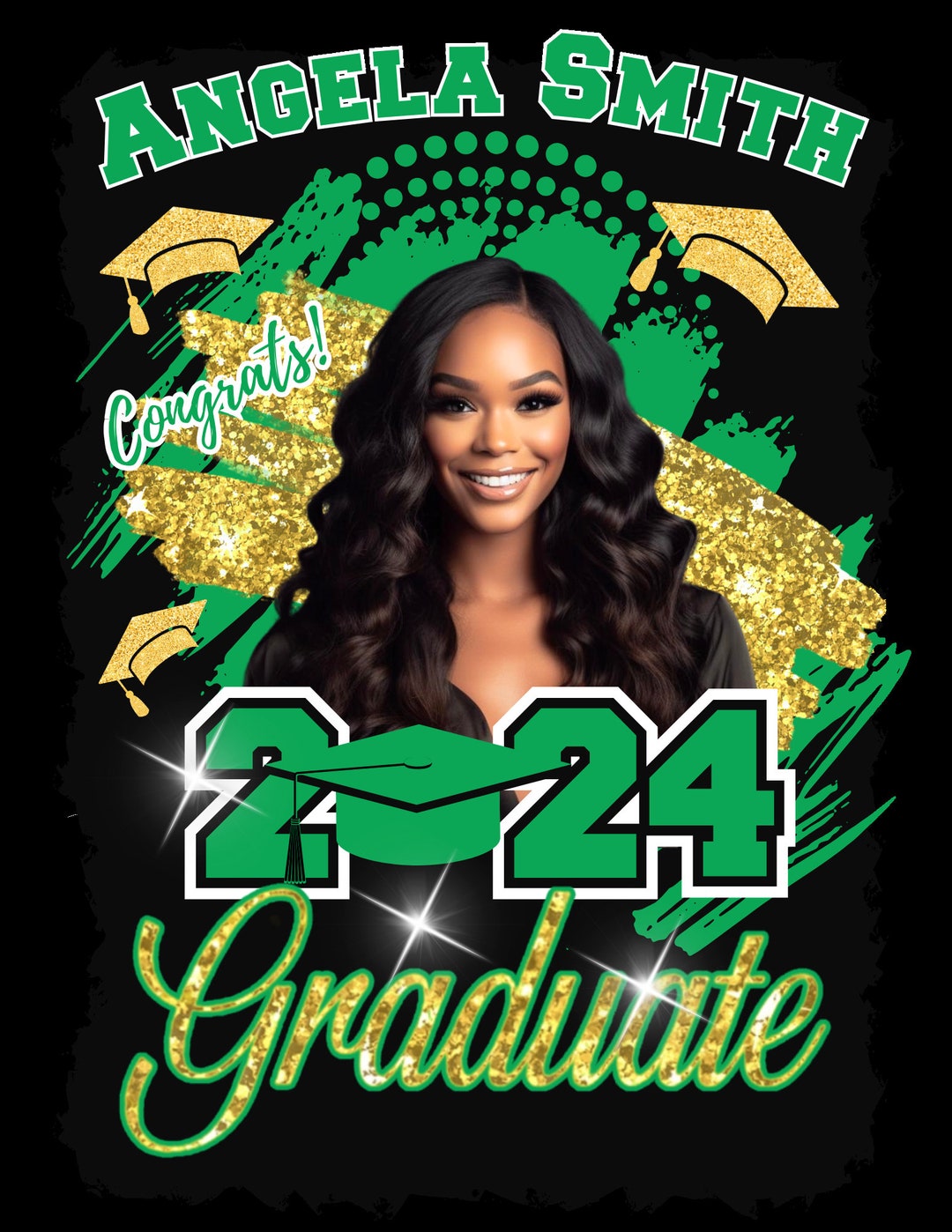 6 Editable Canva Graduation Templates Class of 2024 Senior Graduate ...
