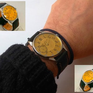 Wristwatch Switzerland Haas Neveux & Cie antique 10s mechanical 18 jewel w/ stainless steel case. Serviced and running great!