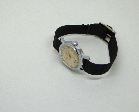 Vintage 50s Soviet Uran Wostok space wristwatch. … - image 4