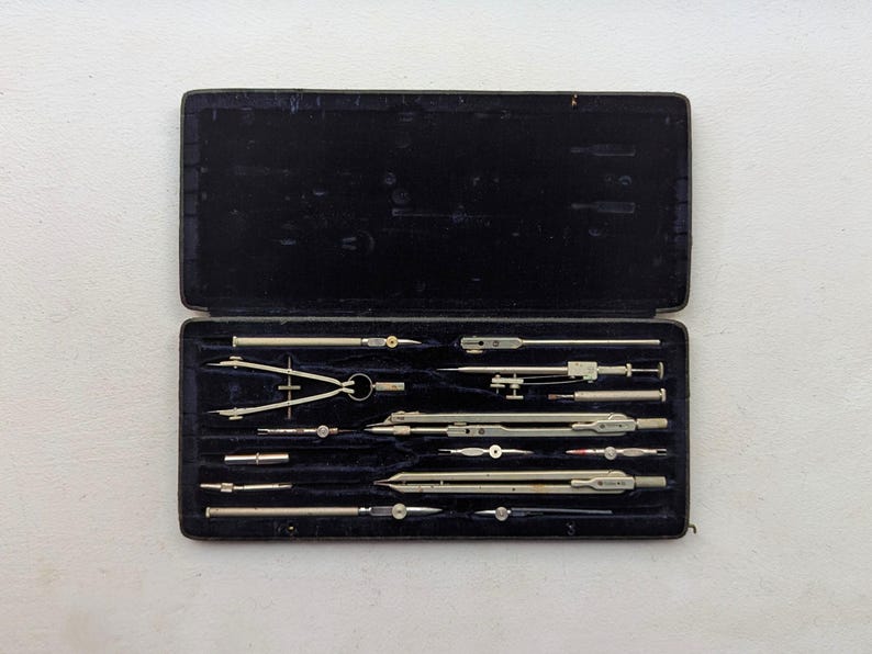 Diiders Instrument German E.O. Richter & Co. Vintage 30s Precision Professional Drafting ...