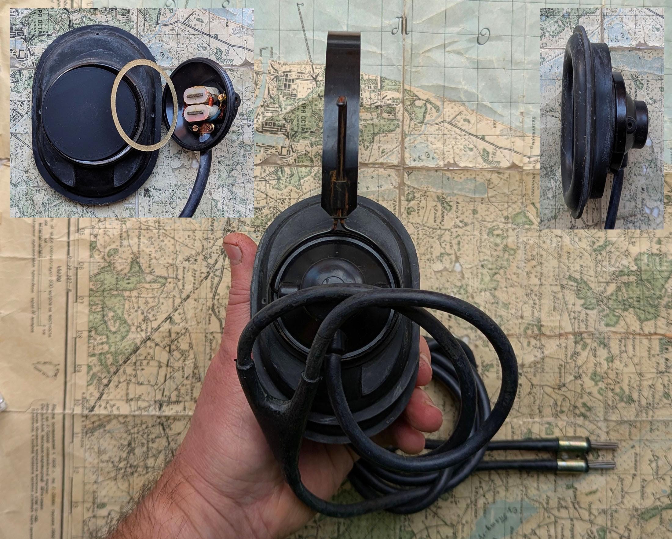 Casque Phoenix Vintage Soviétique URSS - Audio Stéréo, Pièce Ou Présentation